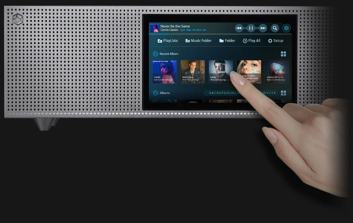 HiFi Rose RS301 con Schermo Touch Screen
